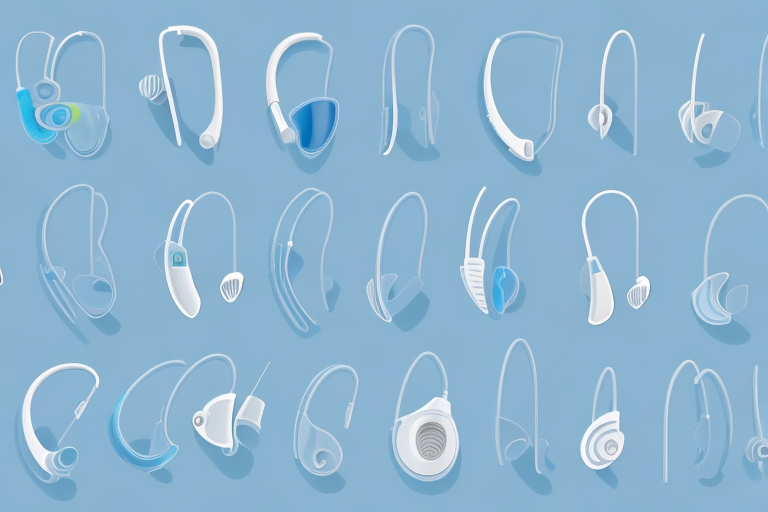 A variety of hearing aids